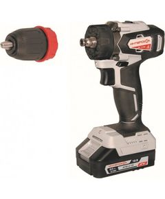 Дрель-шуруповерт аккум. ИНТЕРСКОЛ б/щ (АПИ, 2 а/б 2А*ч 18В, ЗУ) ДА-13/18ВК 45 (575.2.2.77), фото  - Метэкс