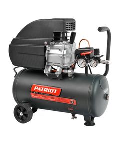 Компрессор прям. привод масляный (2 кВт, 320л/мин, 24л, 220В) PATRIOT Prof 24-320 (525301945), фото  - Метэкс