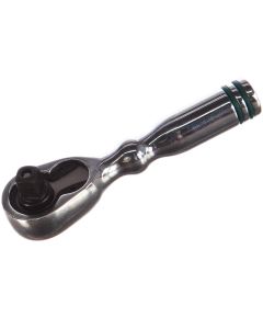 Ключ трещоточный 1/4" 90 мм 48 зубьев укороченный JONNESWAY R3802, фото  - Метэкс