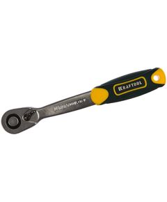 Ключ трещоточный 1/4" 145 мм 72 зуба KRAFTOOL 27795-1/4, фото  - Метэкс