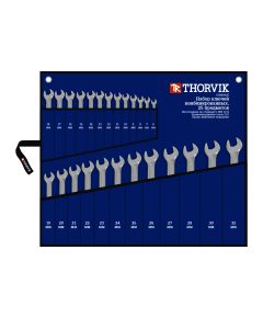 Набор ключей комбинированных 6-32 мм 25 шт THORVIK CWS0025, фото  - Метэкс