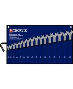 Набор ключей комбинированных 6-24 мм 16 шт THORVIK CWS0016, фото  - Метэкс