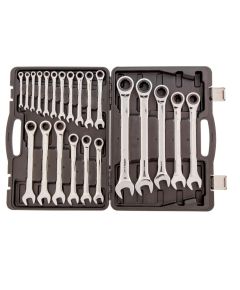 Набор ключей комбинированных трещоточных 22 шт MATRIX 14799, фото  - Метэкс