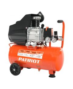 Компрессор прям. привод масляный (1,5 кВт, 240л/мин, 24л, 220В) PATRIOT EURO 24/240 (525306365), фото  - Метэкс