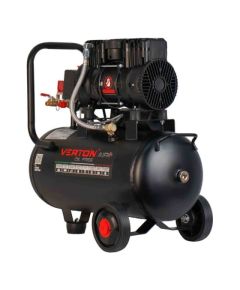 Компрессор прям. привод безмасляный (1,1 кВт, 260л/мин, 24л, 220В) VERTON AC-24/260 (01.13824.13923), фото  - Метэкс