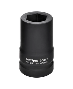 Головка торцевая ударная 1" 30 мм AV STEEL AV-740130, фото  - Метэкс