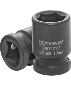 Головка торцевая ударная 1/2" 17 мм THORVIK IS01217, фото  - Метэкс