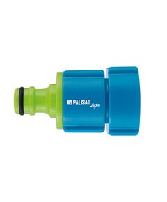 Адаптер пластмассовый 1/2"-3/4"-1" внутренняя резьба PALISAD 66470, фото  - Метэкс