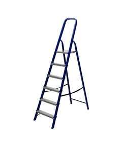 Стремянка 6 ступеней стальная СИБРТЕХ 97846, фото  - Метэкс