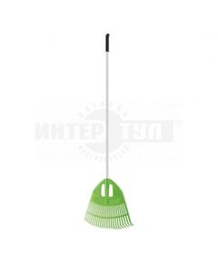 Грабли веерные пластиковые 495х1680 мм 23 плоских зуба алюминиевый черенок PALISAD 617705, фото  - Метэкс