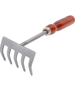 Грабельки ручные 250мм нержавеющая сталь Grinda 8-421149, фото  - Метэкс