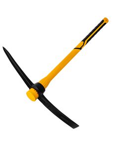 Кирка 3000 г широкая фиберглассовая обрезиненная рукоятка 900 мм DENZEL 21836, фото  - Метэкс