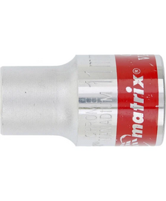 Головка торцевая 1/2" 11 мм 6-гранная MATRIX 13111, фото  - Метэкс
