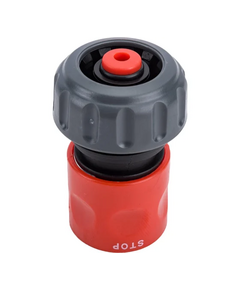 Адаптер для шланга быстросъемный с автостопом 3/4  Grinda 8-426330, фото  - Метэкс