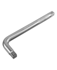 Вороток 3/4" CrV Г-образный, 300 мм, квадрат матовый хром DENZEL 14068, фото  - Метэкс