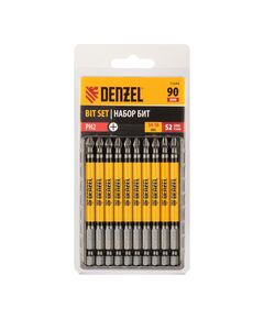 Бита PH2 х 90 10 шт DENZEL 11644, фото  - Метэкс