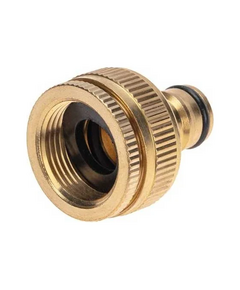 Адаптер латунный 1"-3/4" внутренняя резьба с переходником ЧЕТЫРЕ СЕЗОНА 62-0278, фото  - Метэкс