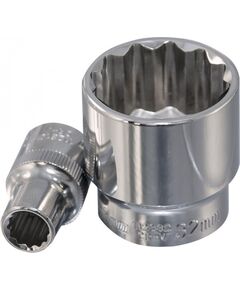 Головка торцевая 1/2"DR 22 мм 12-гранная OMBRA 112322, фото  - Метэкс