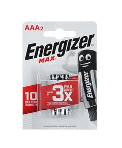 Батарейка ENERGIZER MAX AAA (2 шт), фото  - Метэкс