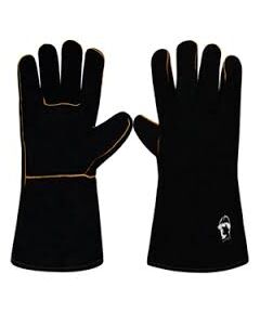 Краги РОСМАРКА с продкладкой черный 35 см К1603, фото  - Метэкс