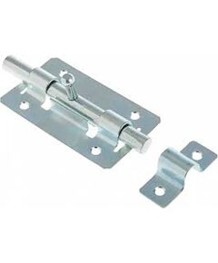 Задвижка дверная ЗД-01 (цинк), фото  - Метэкс