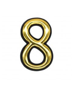 Цифра пластик 8 SOLLER, фото  - Метэкс
