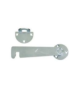 Крючок дверной КД левый цинк, фото  - Метэкс