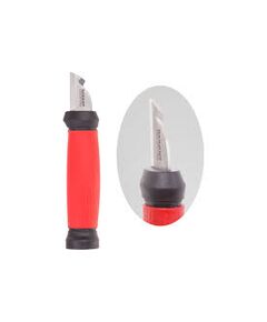 Нож монтажника, нерж.сталь. двухсторонняя заточка REXANT 12-4931, фото  - Метэкс