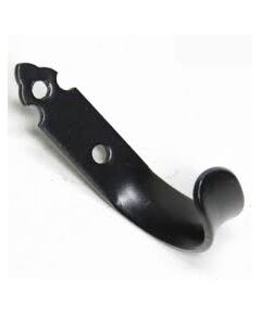 Крючок НОЭЗ-Кр-55-SL одинарный черный матовый, фото  - Метэкс