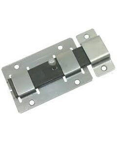 Задвижка дверная ЗД-02 (серебро), фото  - Метэкс