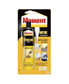 Герметик Момент белый на блистере 85 мл, фото  - Метэкс