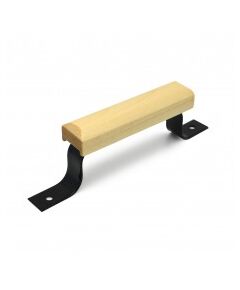 Ручка-скоба РС-80-Пл (с деревянной накладкой), фото  - Метэкс