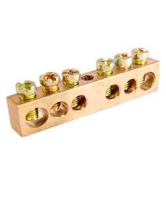 Шина N "нулевая" 6х9мм 6/1 по центру, фото  - Метэкс