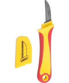 Нож монтажника, нерж.сталь. прямое лезвие REXANT 12-4936, фото  - Метэкс