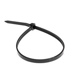 Хомут-стяжка кабельная нейлоновая черная 250х4,8мм. 100шт/упак REXANT 07-0251-5, фото  - Метэкс