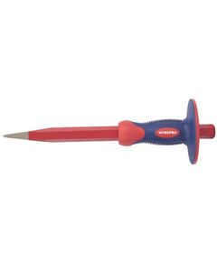 Зубило по бетону пика 4х305мм WORKPRO WP242001, фото  - Метэкс