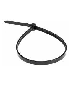 Хомут-стяжка нейлоновая 400x4,8 мм, черная 25 шт/уп  REXANT 07-0401-25, фото  - Метэкс