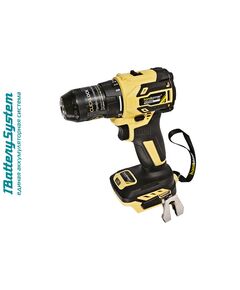 Дрель-шуруповерт аккум. HANSKONNER б/щ (без а/б и ЗУ, 18В) HCD2065BL (HCD2065BL), фото  - Метэкс