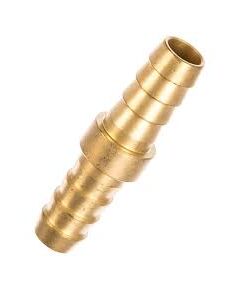 Штуцер латунь 6мм х 6мм, двусторонний (елка), фото  - Метэкс