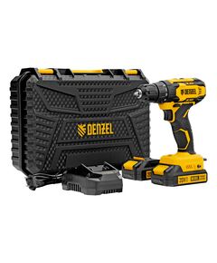 Дрель-шуруповерт аккум. DENZEL (2 а/б 2А*ч 20В, ЗУ) CDQ-20 (26118), фото  - Метэкс
