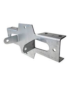 Кронштейн д/забора наружный 174*60*40 цинк, фото  - Метэкс