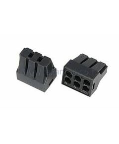 Экспресс-клемма СМК 773-306 6-проводная с пастой REXANT 07-3060, фото  - Метэкс