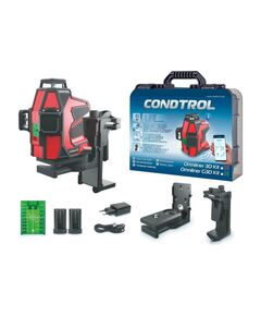 Уровень лазерный CONDTROL (дальн. 50 м, погрешн. 0,2 мм/м, класс 2) Omniliner G3D Kit (1-2-406), фото  - Метэкс