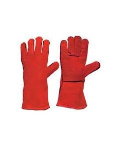 Краги спилковые пятипалые с подкладкой, фото  - Метэкс