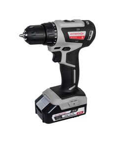 Дрель-шуруповерт аккум. ИНТЕРСКОЛ б/щ (АПИ, 2 а/б 1,5А*ч 18В, ЗУ) ДА-10/18В 42 МиниМАКС (709.1.2.70), фото  - Метэкс