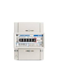 Счетчик электроэнергии СЕ101 R5 145 М6 однофазный однотарифный 5-60А, ЭНЕРГОМЕРА, фото  - Метэкс