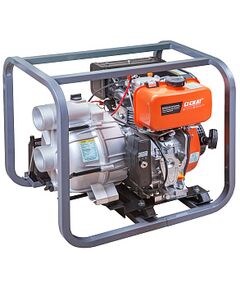 Мотопомпа диз. д/г.воды (4000 Вт, 1200 л/мин, напор 25 м, Ø 80/80) СКАТ МПД-1200Е (0000027544), фото  - Метэкс