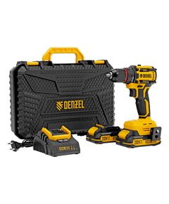 Дрель-шуруповерт аккум. DENZEL б/щ (2 а/б 2А*ч 20В, ЗУ) CDH-BL-20 (26123), фото  - Метэкс