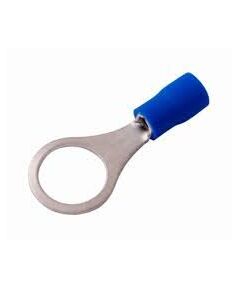Наконечник кольцевой изолированный ø 8.4 мм 1.5-2.5 мм² (НКи 2.5-8/НКи2-8) синий REXANT 10шт/уп, фото  - Метэкс