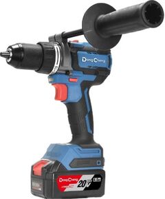 Дрель-шуруповерт ударн. аккум. DONGCHENG б/щ (2 а/б 4А*ч 20В, ЗУ) DCJZ20160i(TYPE EM), фото  - Метэкс